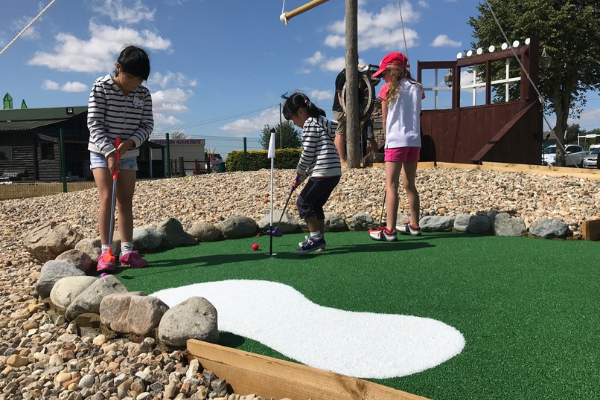 Family day out at Stonham Barns Park
